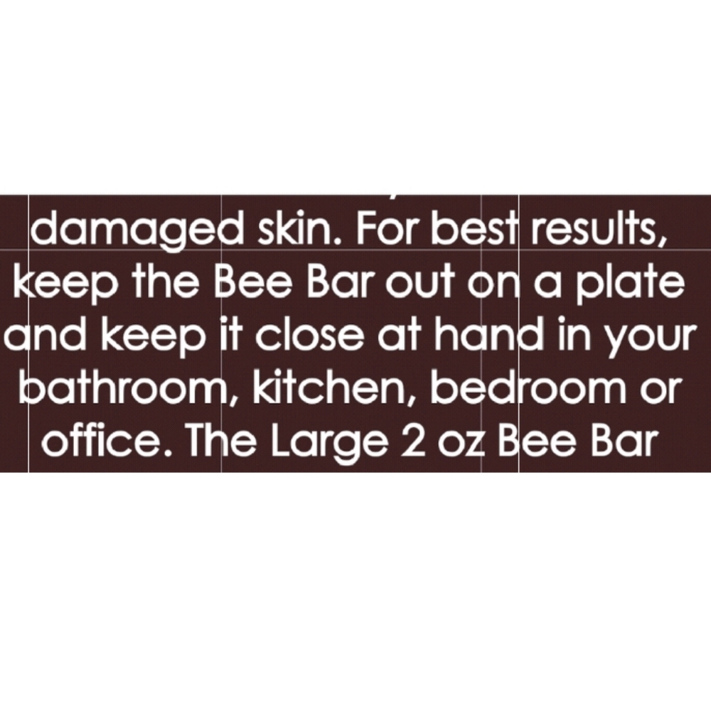 🐝 ALL NATURAL Bee Bar Lotion - Picture 6 of 7